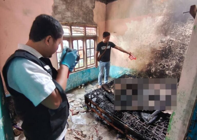 Suruh Anak-Istri Pergi, Pria di Purworejo Tewas Bakar Diri