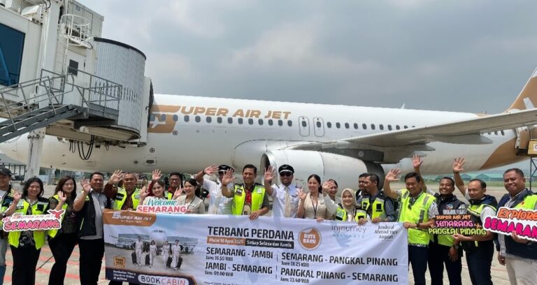Bandara Ahmad Yani Semarang Buka Dua Rute Baru ke Jambi dan Pangkalpinang