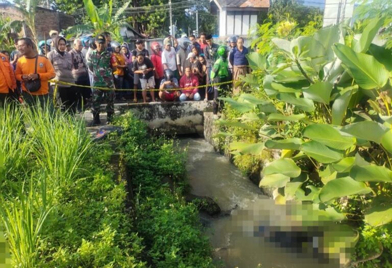 Heboh! Penemuan Mayat di Parit Samping Pasar Lanang Ambarawa