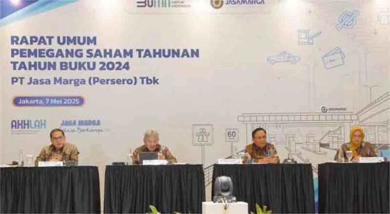 Jasa Marga Bagikan Deviden Rp1,13 Triliun