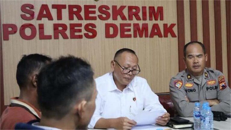 Polres Demak Tangkap Lima Pemuda Pelaku Penganiayaan di Karangawen