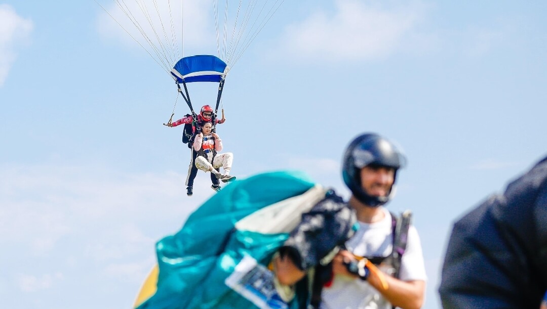 Kepulauan Karimunjawa, Jepara, menggelar Karimunjawa International Skydiving and Adventure (KISA) Boogie Woogie Jump pada 7–11 Mei 2025.(Dok Humas)