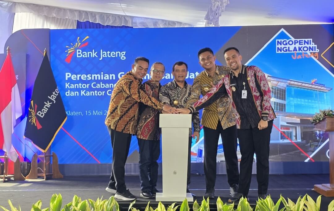 Gubernur Luthfi Resmikan Gedung Bank Jateng Cabang Klaten dan KCP Jatinom, Kamis (15/5).(Dok Bank Jateng)