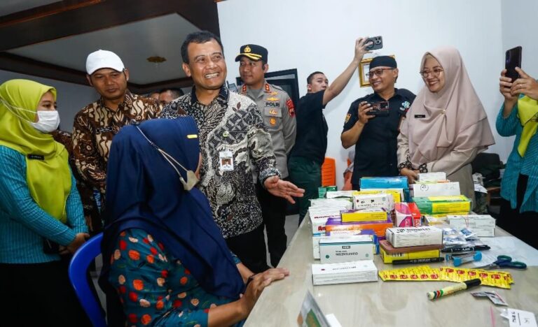 Gubernur Jateng Ahmad Luthfi, meninjau langsung program Speling.(Dok Humas)