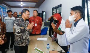 Gubernur Jateng Ahmad Luthfi, meninjau langsung program Speling.(Dok Humas)