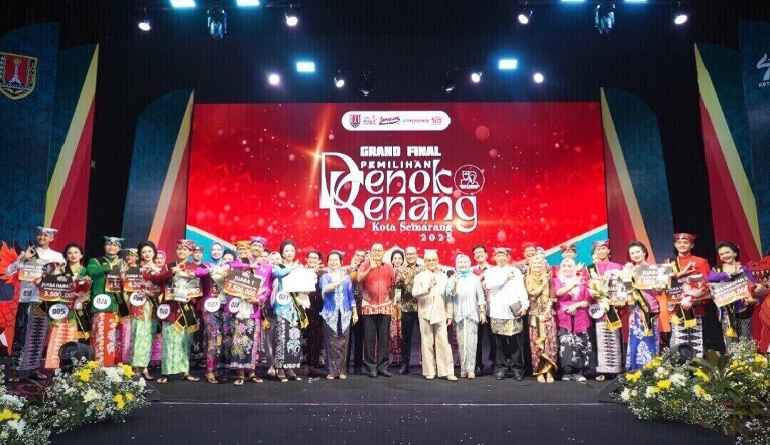 Ajang Grand Final Pemilihan Denok dan Kenang Kota Semarang 2025, yang digelar di Taman Budaya Raden Saleh (TBRS), Sabtu (24/5) malam.(Dok Humas)