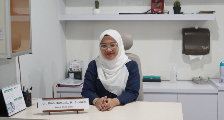 Kepala Klinik Utama PMI Kota Semarang, dr. Diah Hastuti, M.Biomed.(Foto Ist)