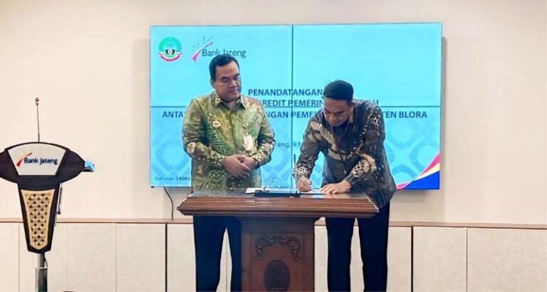 Bank Jateng Salurkan Pinjaman Rp215 Miliar untuk Percepatan Pembangunan di Blora