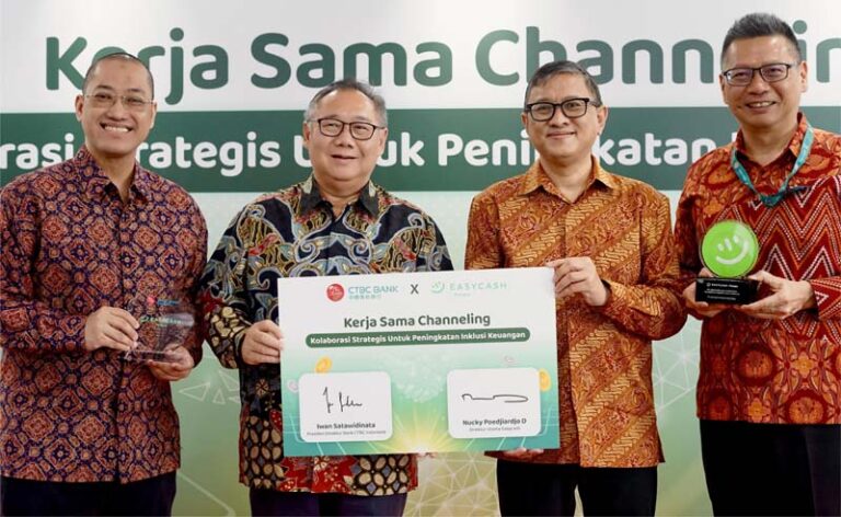 Bank CTBC Indonesia Guyur Perusahaan Easycash Ratusan Miliar Rupiah