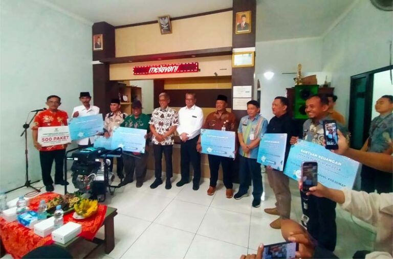 26 Desa di Demak Terima Bantuan Pompa Air dan Dana Infrastruktur