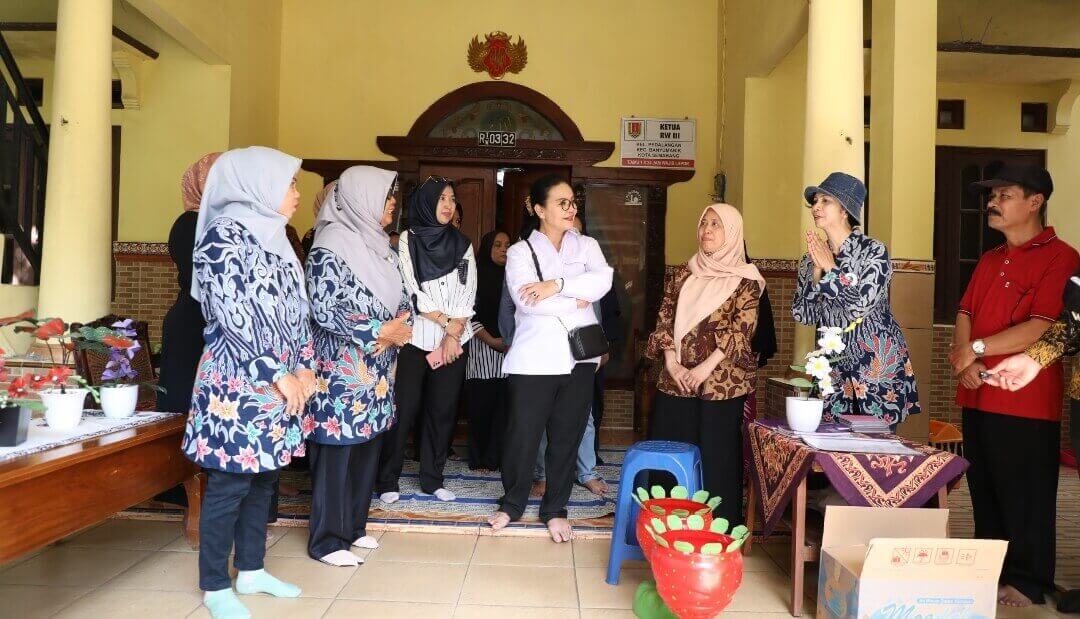 Agustin-Iswar terus berkomitmen menjalankan lima program prioritas pembangunan, salah satunya Semarang Bersih.(Dok Humas)