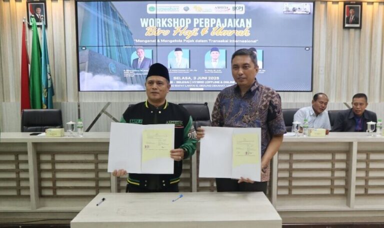 UNWAHAS Gelar Workshop Perpajakan Biro Haji & Umrah, Perkuat Edukasi dan Kolaborasi Strategis