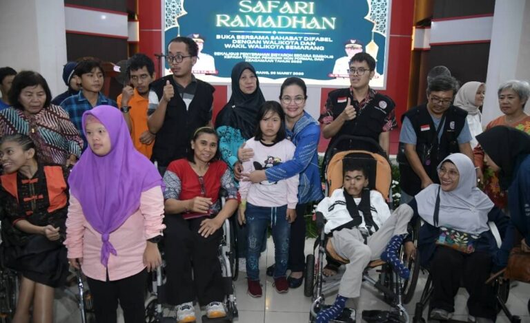 Wali Kota Semarang, Agustina dalam kegiatan Safari Ramadhan beberapa waktu lalu.(Dok Humas)