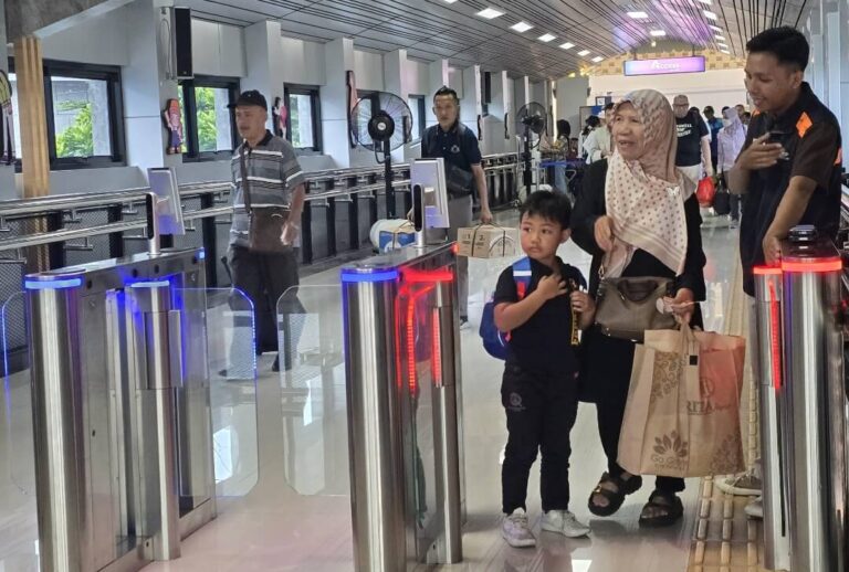 Suasana di Stasiun Purwokerto.(Dok Humas)