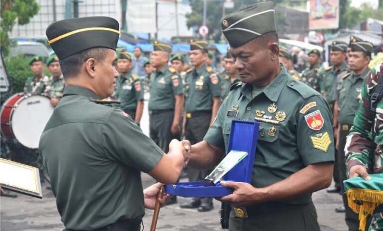 Kodim 0716/ Demak Lepas Purna Tugas Anggota