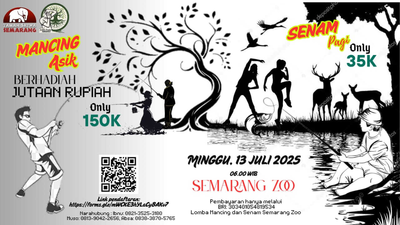 Lomba mancing Semarang Zoo