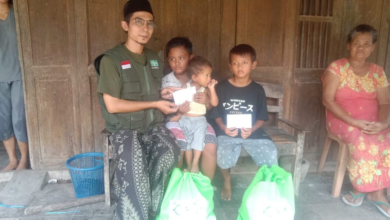 LAZISNU Sragen menyalurkan dana zakat, infak, dan sedekah (ZIS).(Dok)