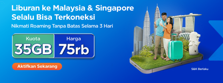 XLSMART Hadirkan Paket Internet Internasional Kuota 100 GB