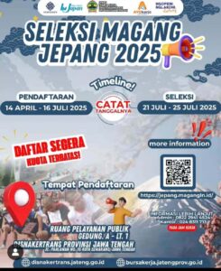 Pendaftaran magang kerja ke Jepang
