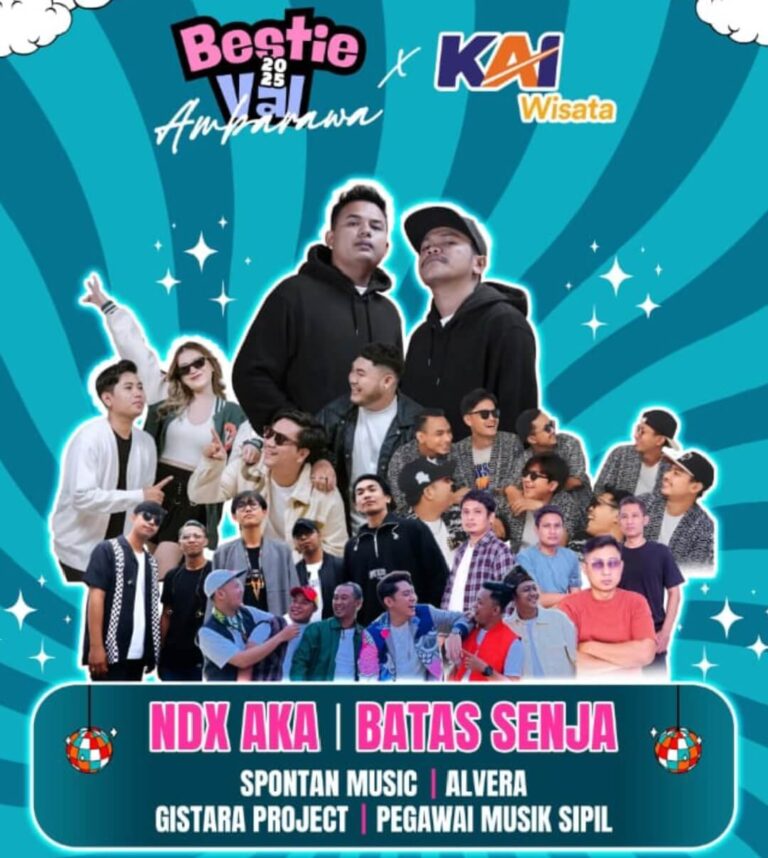 KAI Wisata Hadirkan NDX AKA di Museum Kereta Api Ambarawa