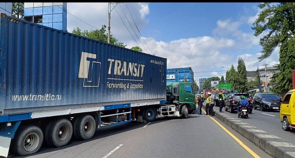 Kemacetan di Ungaran