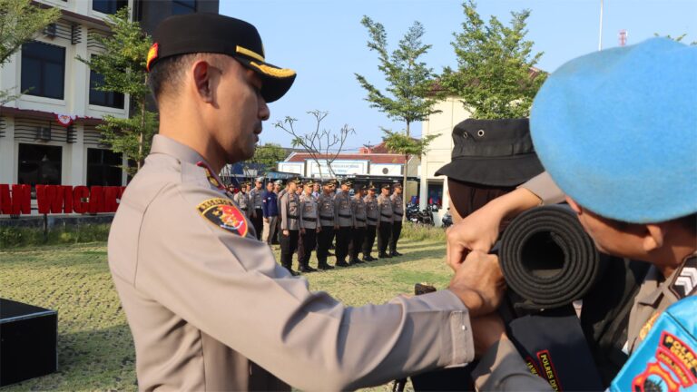 108 Bintara Remaja Polres Demak Ikuti Pembinaan Tradisi dan Pembaretan