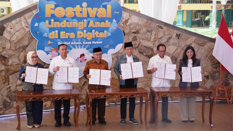 Enam Kementerian Sepakat Teken Rencana Aksi Implementasi PP Tunas