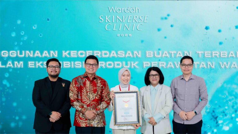 Wardah SKINVERSE CLINIC 2025 Raih Rekor MURI Lewat Penggunaan Teknologi AI Terbanyak di Indonesia