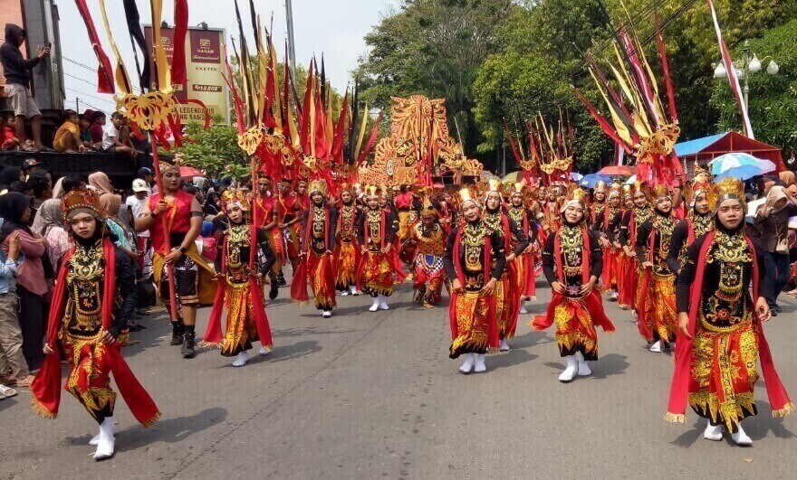 Pawai Pembangunan Karnaval Blora 2025