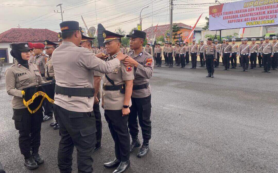 Sertijab Pejabat Polres Blora
