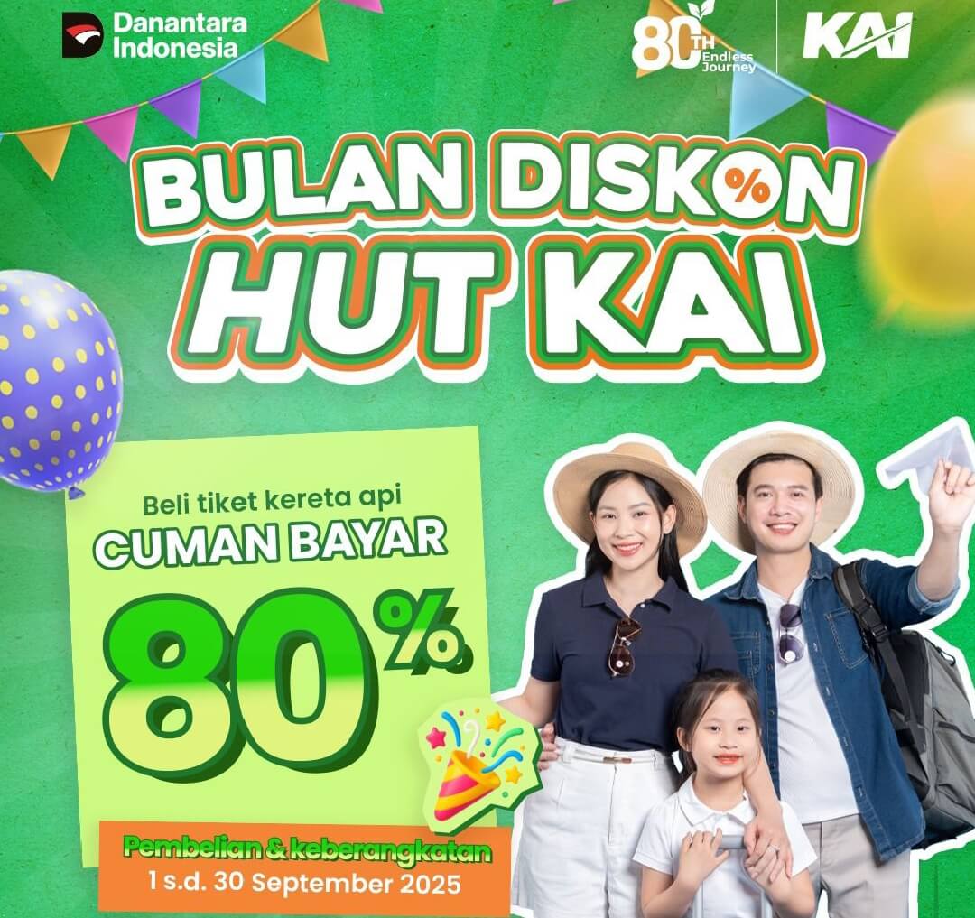 Diskon tiket KAI