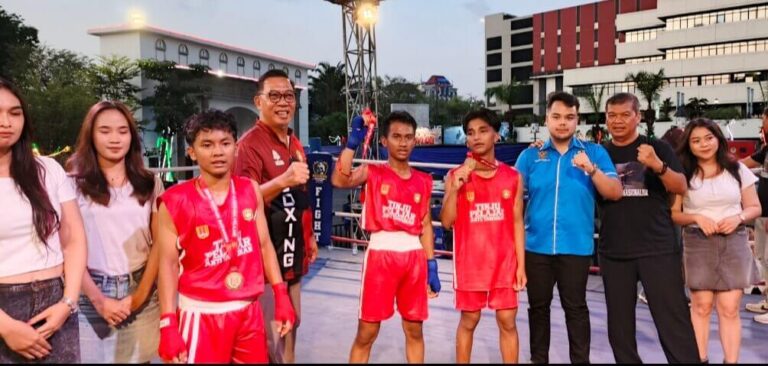 Eksibisi Tinju Pelajar Anti Tawuran