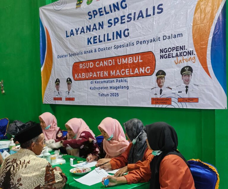 Program Spesialis Keliling (Speling) Hadir di Desa Kragilan, Kecamatan Pakis, Magelang, Rabu (4/9).(Foto: Dok Humasprov)