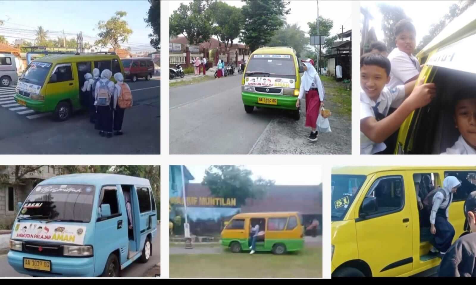 Angkutan pelajar gratis
