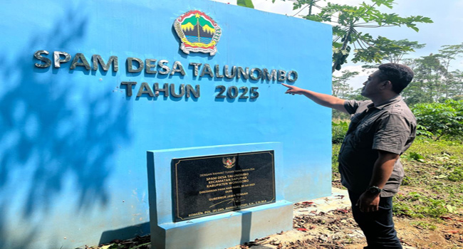 Bantuan SPAM Gubernur Jateng Bikin Air Melimpah, Warga Desa Wisata di Wonosobo Semringah