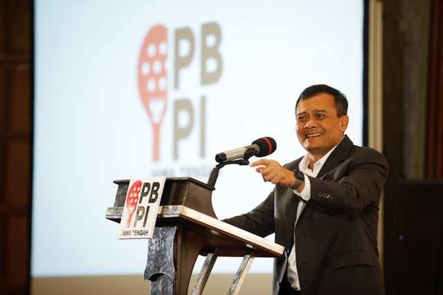 Didapuk Pelindung PBPI Jateng, Ahmad Luthfi: Padel Jangan Jadi Primadona Orang Tertentu