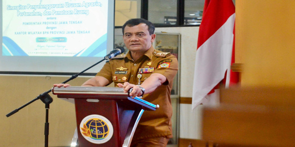 Jaga Lahan Pangan, Pemprov Jateng dan BPN Siapkan 240 Sertifikasi LP2B
