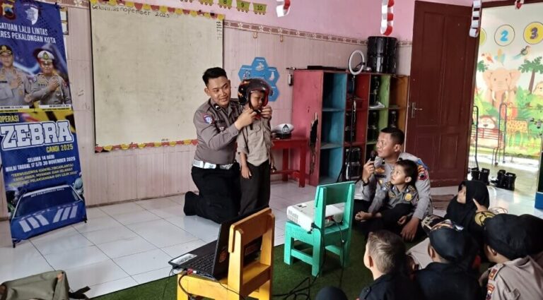 Tanamkan Budaya Tertib Berlalu Lintas Sejak Dini dengan Edukasi Siswa TK