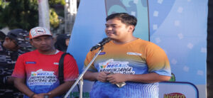 Wakil Bupati Jepara Gus Hajar mewakili Bupati Jepara Witiarso Utomo resmi membuka lomba lari bertajuk Bank Jateng Mega Karimunjawa Beach & Trail Run 2025, Sabtu (8/11)