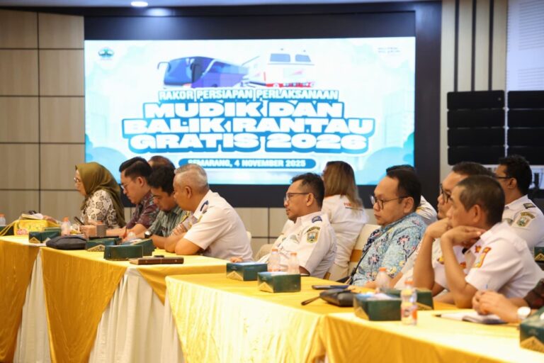 Animo Sangat Tinggi, Pemprov Jateng  Rakor Persiapkan Mudik Gratis 2026