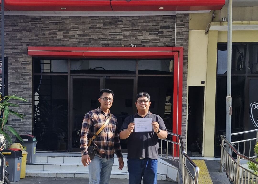 Pelaporan dugaan penganiayaan di Polrestabes Semarang
