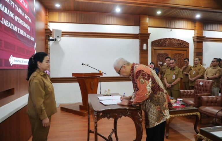 Pelantikan Direktur Semarang Zoo