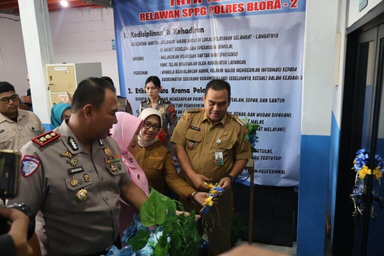 Peresmian SPPG Polres Blora 2