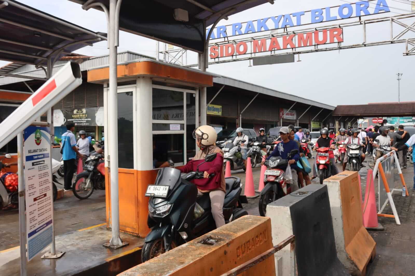 E-Parkir Pasar Sido Makmur Blora