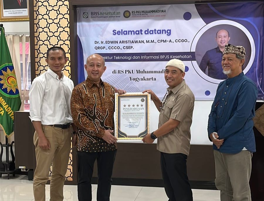 RS PKU Muhammadiyah Yogyakarta Raih Penghargaan BPJS Kesehatan
