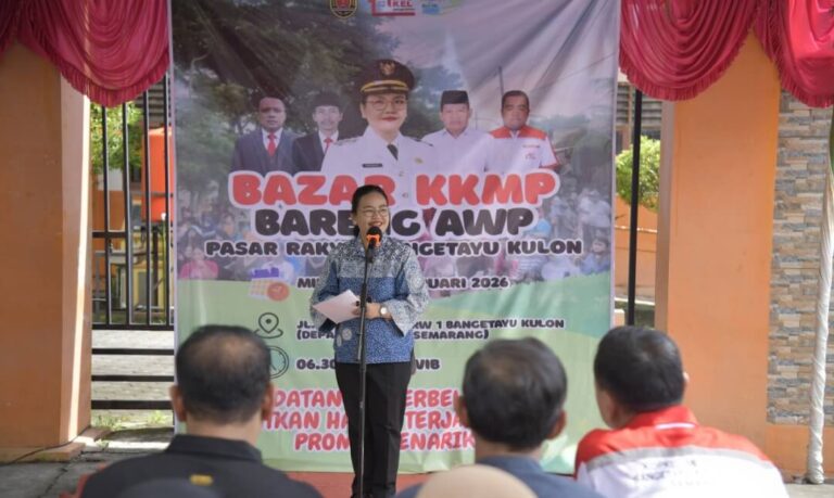Pembukaan Bazar KKMP Pasar Rakyat Bangetayu Kulon
