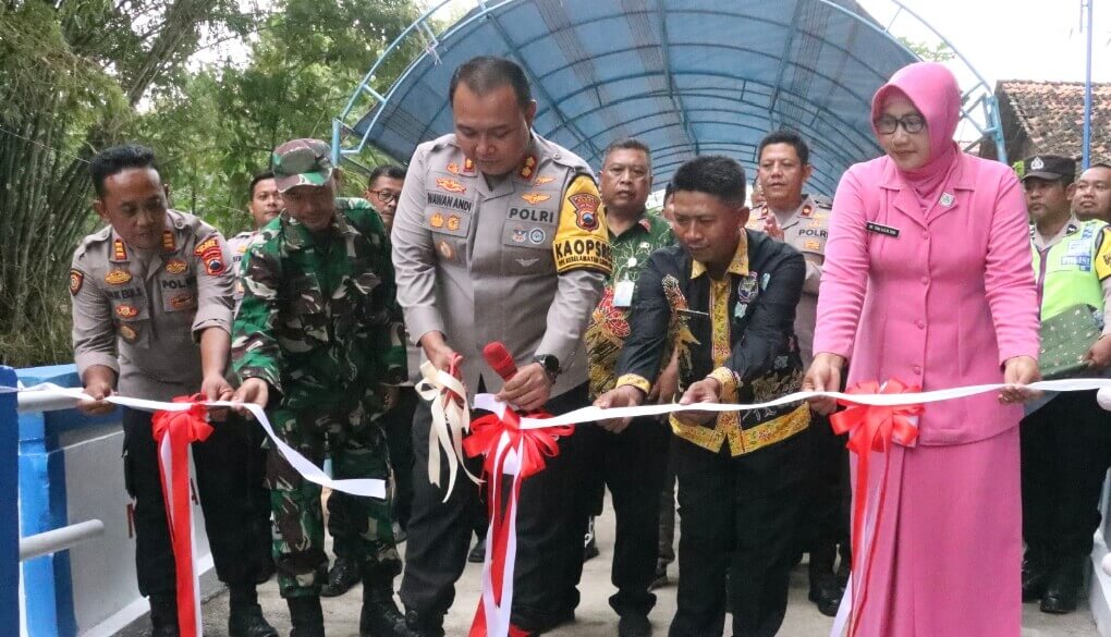 Peresmian Jembatan Presisi di Ngawen