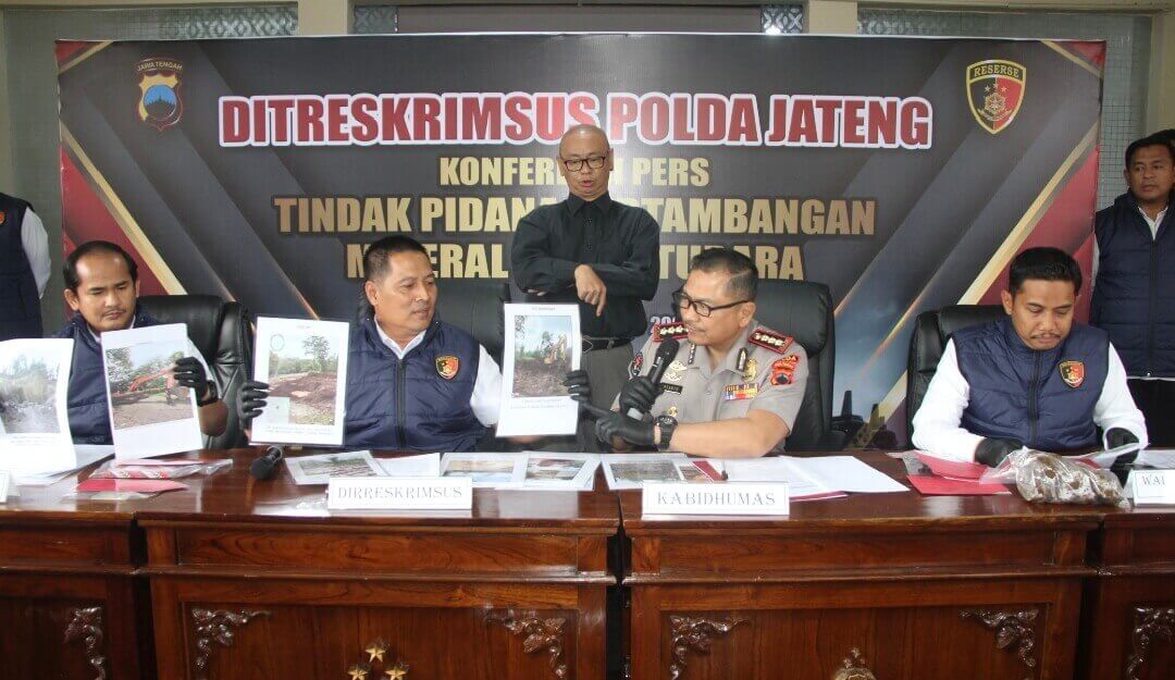 Polda Jateng Ungkap Praktik Tambang Ilegal di Boyolali dan Kendal