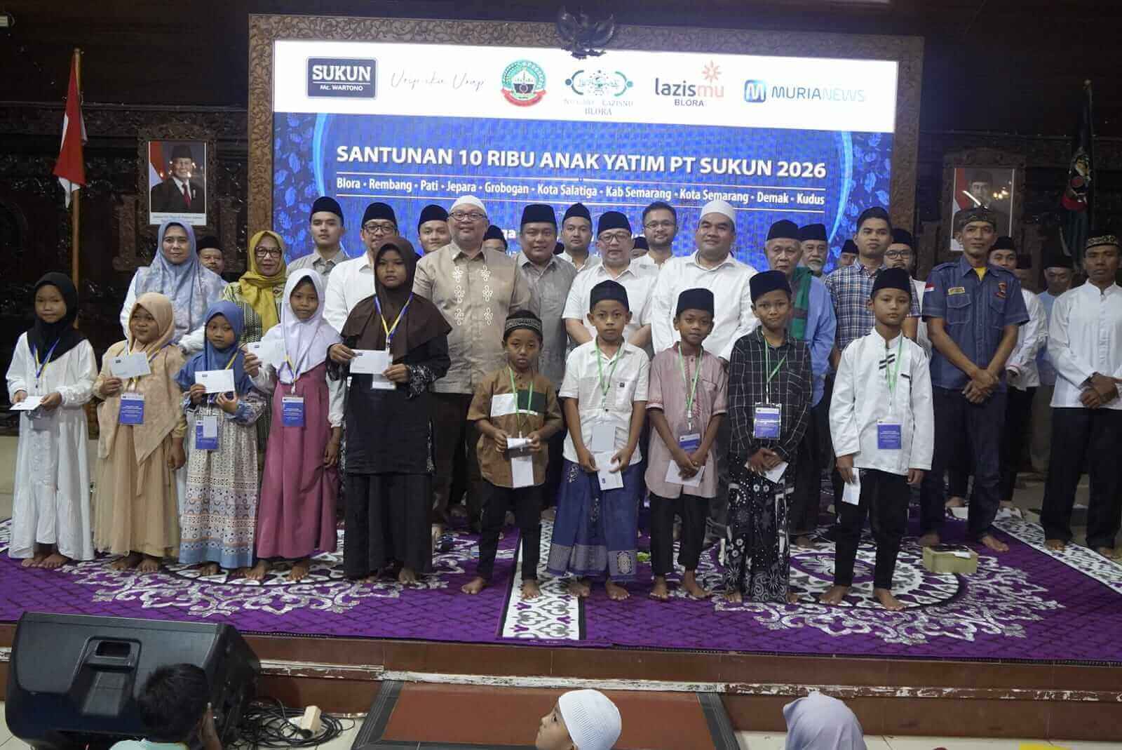 PT Sukun Santuni Anak Yatim di Blora