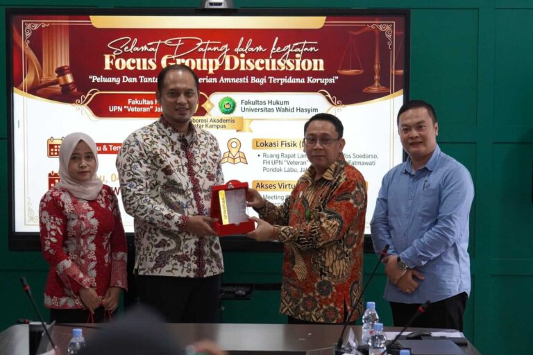 FH Unwahas dan FH UPN Veteran Jakarta Teken MoU